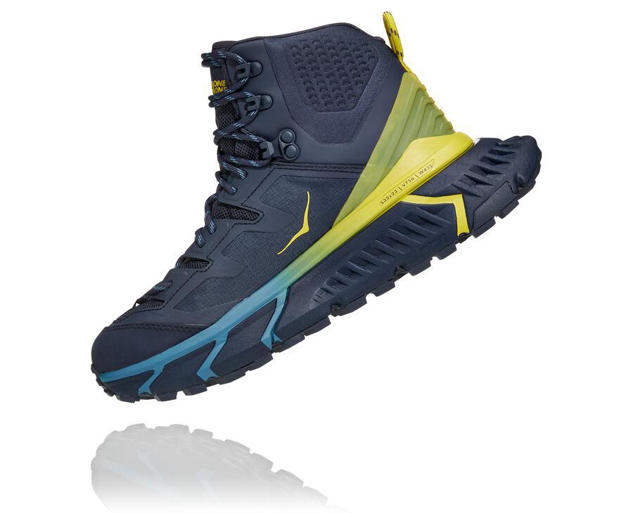 Hoka One One Womens Hiking Boots - TenNine Hike GORE-TEX - Blue - SKJW02478
